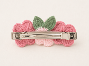 pink Alligator Hair clip 3