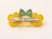 yellow Alligator Hair clip 3