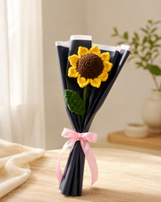 handmade sunflower bouquet 2