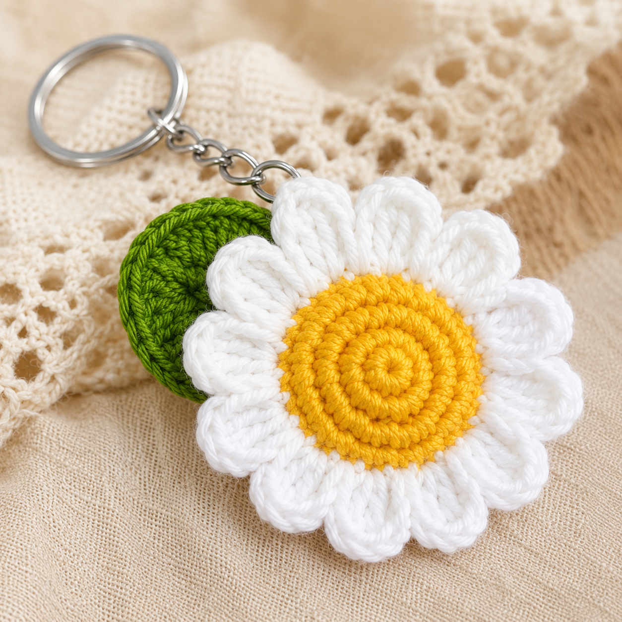 flower keychain 4