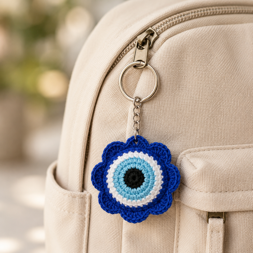 evil eye keychain 