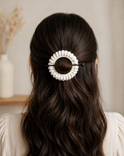 crochet sunflower  White 2