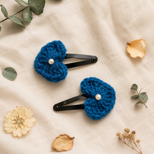 Navy Blue Hair Pin 2