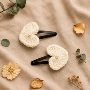 cream Hair Pin 1
