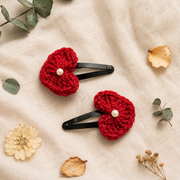 Red Hair Pin 1