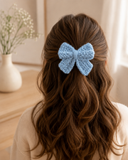 sky Blue Bow accessory 1