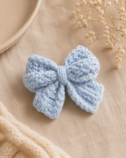 sky blue Bow accessory 3