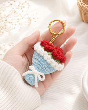 blue bouquet keychain2